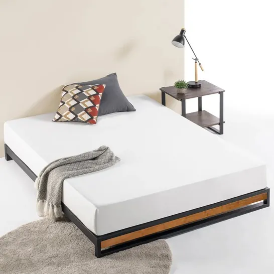 BOXED ELLESMERE BLACK LOW PROFILE INDUSTRIAL BED (1 BOX)