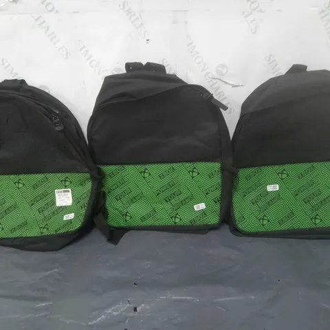 3X XBOX POWER YOURS DREAMS BACKBACK BLACK/GREEN 