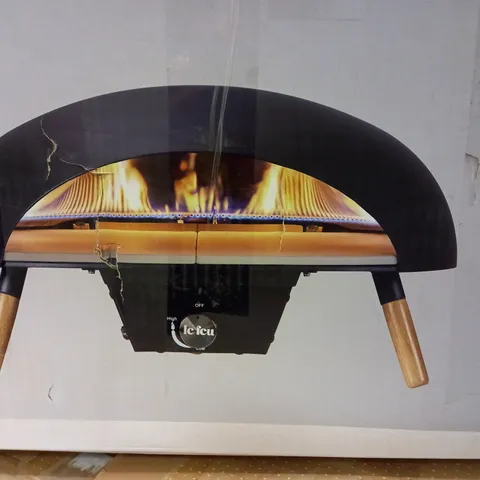 BOXED LE FEU TURTLE 2.0 PIZZA OVEN - COLLECTION ONLY