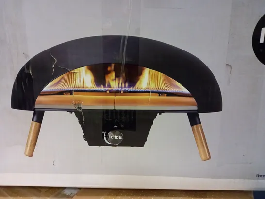 BOXED LE FEU TURTLE 2.0 PIZZA OVEN - COLLECTION ONLY