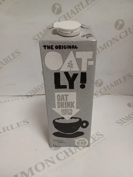 BOX OF 6 BOTTLES THE ORIGINAL OAT-LY OAT DRINK - 6 X 1L