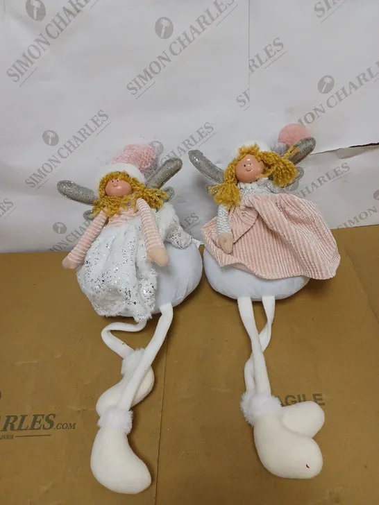 SET OF 2 FAIRIES WITH DANGLY LEGS RRP £29.99