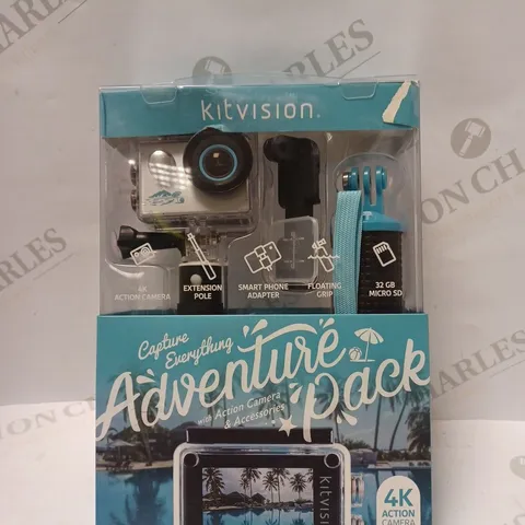 KITVISION KVACTLAP4K HELMET ACTION CAMERA