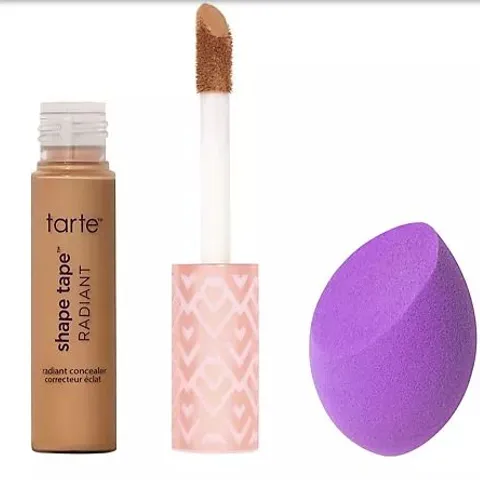 BRAND NEW TARTE SHAPE TAPE RADIANT CONCEALER & SPONGE