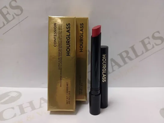 LOT OF 2 HOURGLASS CONFESSION ULTRA SLIM HIGH INTENSITY LIPSTICK REFILLS - I AM