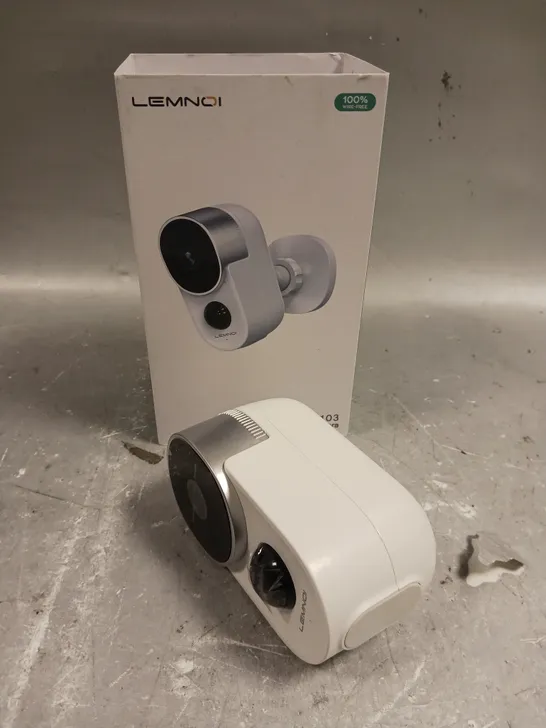 BOXED LEMNOI A103 BATTERY POWERED SECURITY CAMERA 