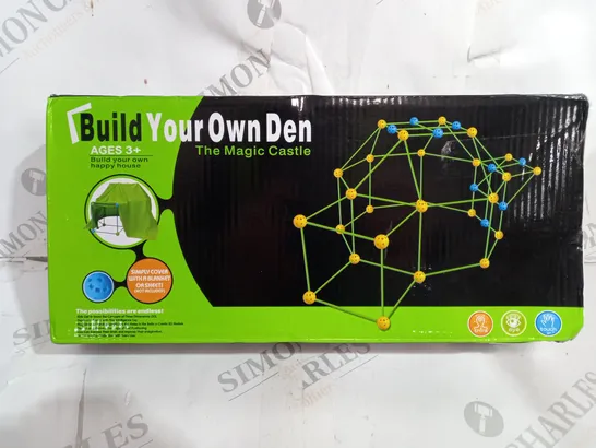 BOXED BUILD YOUR OWN DEN MAGIC CASTLE