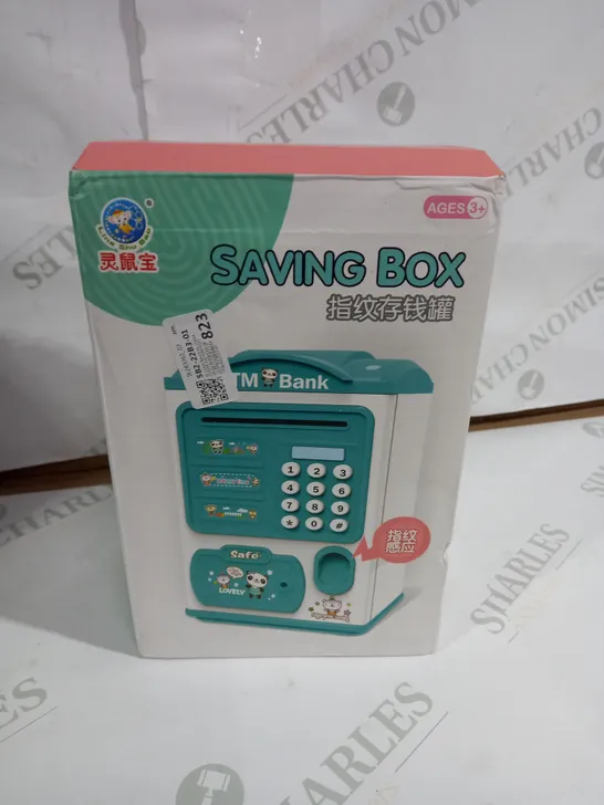 BOXED SAVINGS BOX