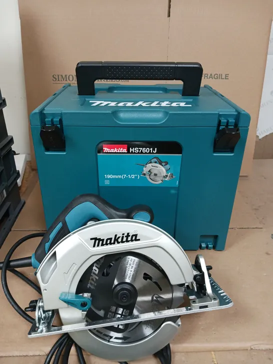 MAKITA 190MM CIRCULAR SAW, 1,200W MOTOR WITH BLADE & CARRY CASE RRP £139.99