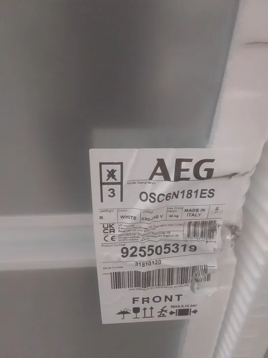 AEG OSC6N181ES FRIDGE FREEZER RRP £834.00