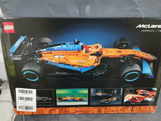 BOXED LEGO TECHNIC MCLAREN FORMULA 1 RACE CAR 2022 (42141) RRP £169.99