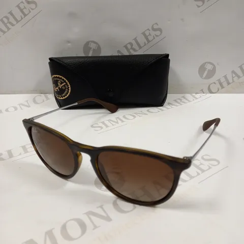 RAY-BAN ERIKA RUBBER HAVANA SUNGLASSES 