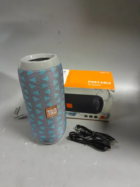 BOXED T&G TG117 PORTABLE BLUETOOTH SPEAKER 