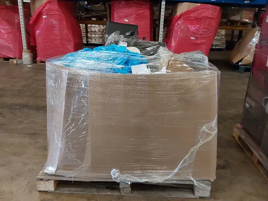 PALLET OF APPROXIMATELY 26 UNPROCESSED RAW RETURN HOUSEHOLD AND ELECTRICAL GOODS TO INCLUDE;