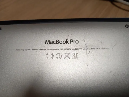 APPLE MACBOOK PRO (A1398 MID 2014)