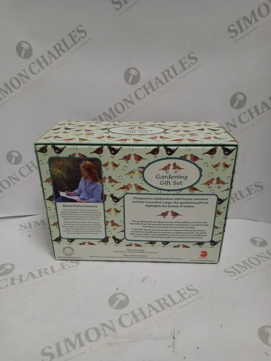 BOXED EMMA LAWRENCE DESIGNS GARDENING GIFT SET 