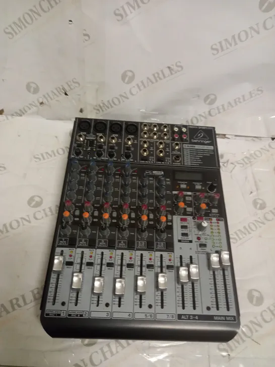 BEHRINGER QX1204USB PREMIUM 12 INPUT 2/2 BUS MIXER WITH XENYX MIC