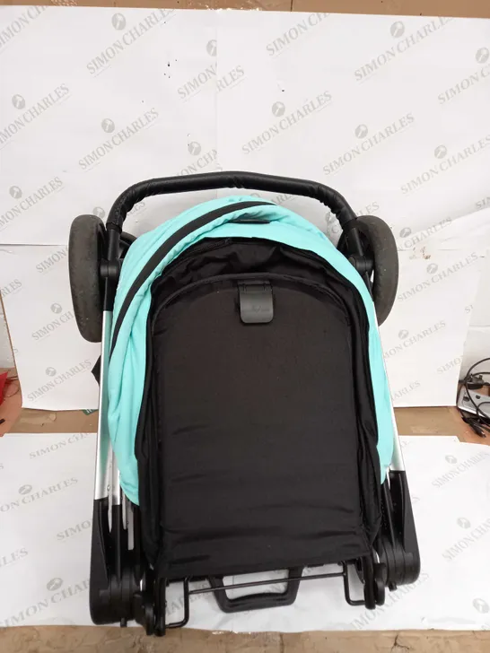 MY BABIIE BILLIE FAIERS EGG BLUE PUSHCHAIR