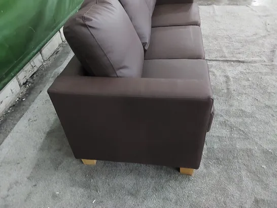 DESIGNER PEYTON VEGAN LEATHER SOFA 