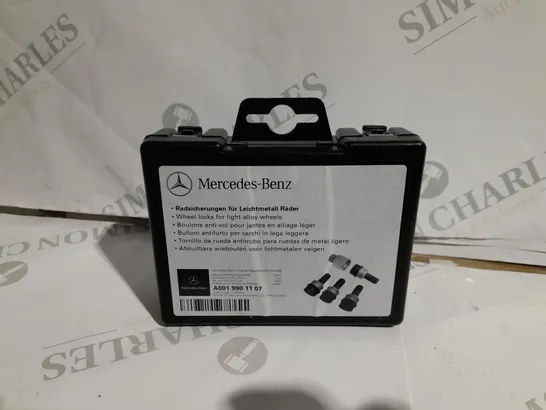 BOXED MERCEDES-BENZ WHEEL LOCKS FOR LIGHT-ALLOY WHEELS