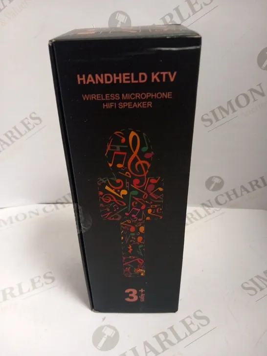 BOXED HANHELD KTV WIRELESS MIDROPHONE HIFI SPEAKER