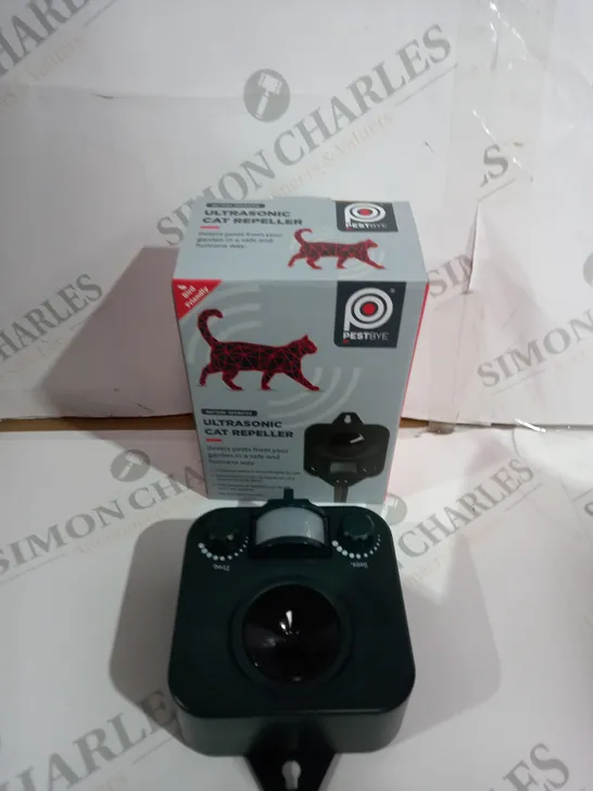 TWIN PACK ULTRASONIC CAT REPELLER 