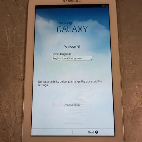 SAMSUNG GALAXY TAB 3 TABLET