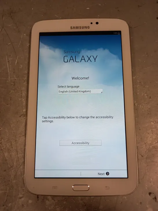 SAMSUNG GALAXY TAB 3 TABLET