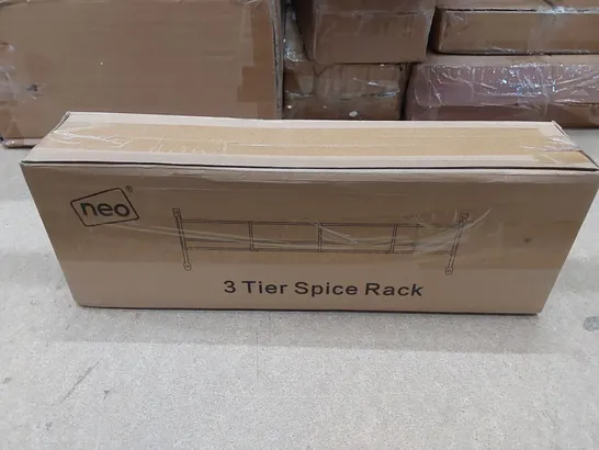 BOXED NEO 3-TIER SPICE RACK 