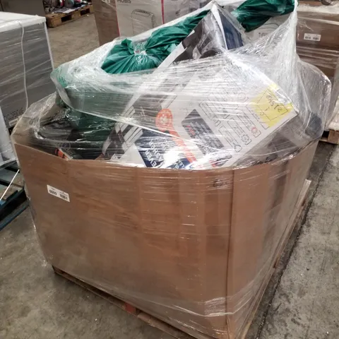 PALLET OF APPROXIMATELY 10 UNPROCESSED RAW RETURN HOUSEHOLD AND ELECTRICAL GOODS TO INCLUDE;