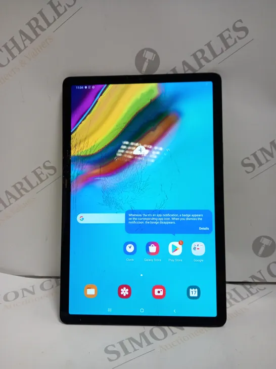 SAMSUNG GALAXY TAB S5E - GREY