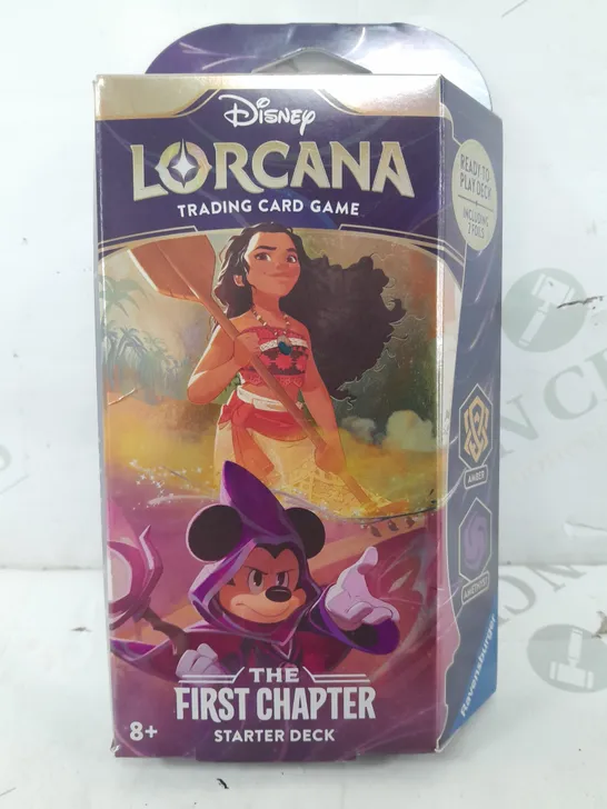 BRAND NEW SEALED DISNEY LORCANA TRADING CARD GAME THE FIRST CHAPTER STARTING DECK