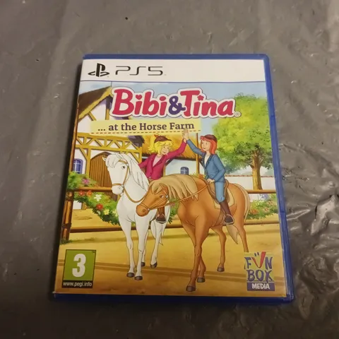 BIBI & TINA AT THE HORSE FARM FOR PS5