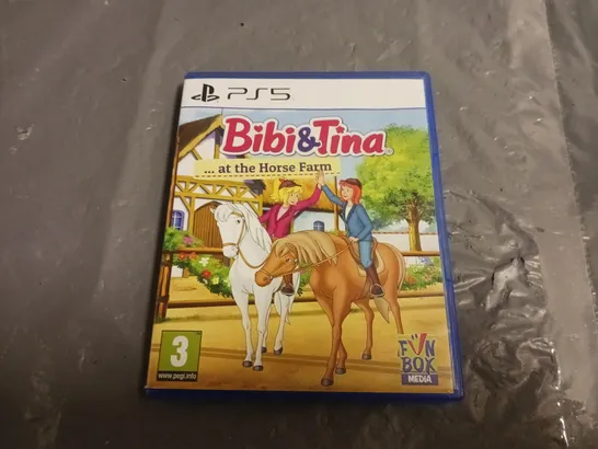 BIBI & TINA AT THE HORSE FARM FOR PS5