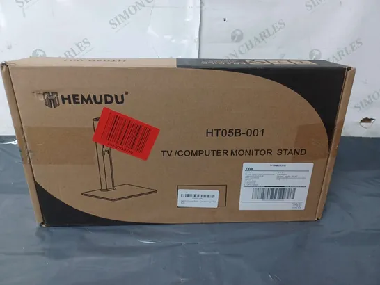 BOXED HEMUDU HT05B-001 TV/COMPUTER MONITOR STAND