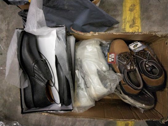 BOX OF APPROXIMATELY 13 ASSORTED PAIRS OF CASUAL SHOES