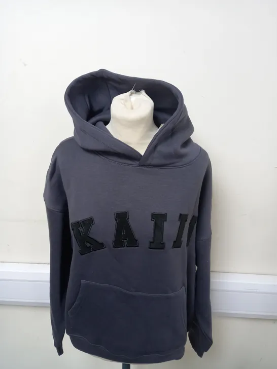 KAIIA SLOGAN OVERSIZED HOODIE SIZE 4