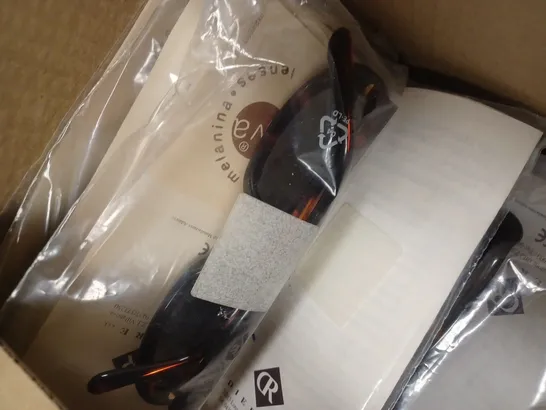 BOX OF APPROX 10 PAIRS OF STING BROWN 6140 SUNGLASSES 