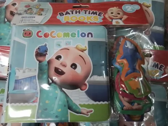 LOT OF 6 BRAND NEW COCOMELON BATH TIME BOOKS