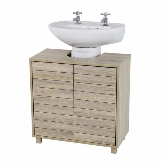 BOXED MAIA OAK UNDER BASIN (1 BOX)