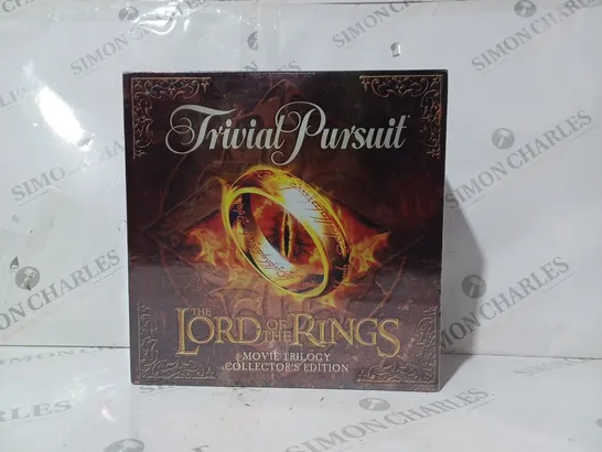 BOXED TRIVIAL PURSUIT COLLECTOR'S EDITION - THE LORD OF THE RINGS MOVIE TRILOGY