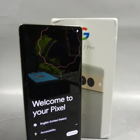 BOXED GOOGLE PIXEL 7 PRO SMARTPHONE 