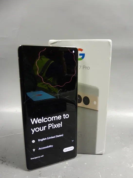 BOXED GOOGLE PIXEL 7 PRO SMARTPHONE 