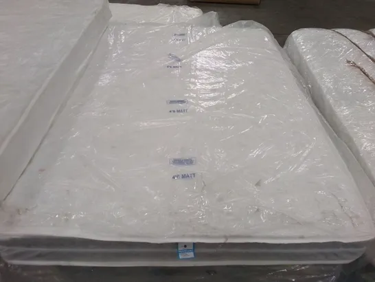 QUALITY BAGGED 4'6" DOUBLE OPEN COIL MATTRESS