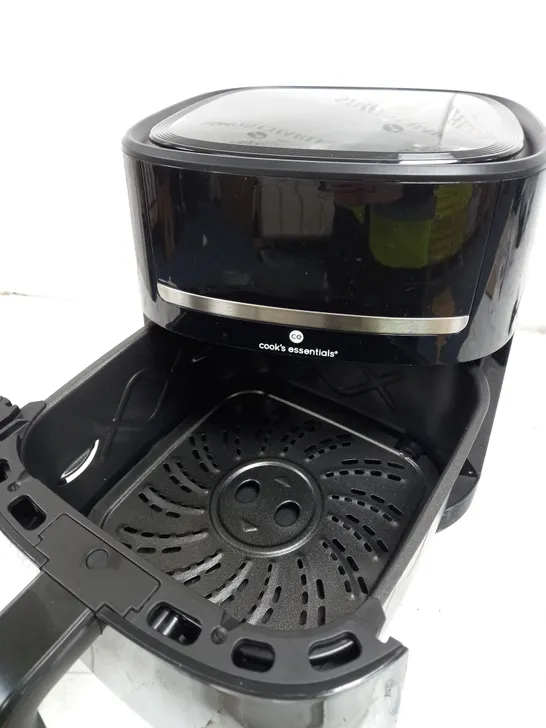 COOK'S ESSENTIALS 4L AIR FRYER BLACK