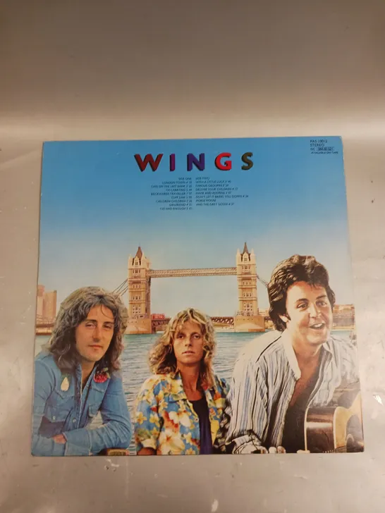 THE WINGS LONDON TOWN VINYL 