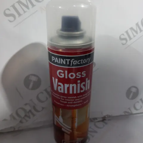 BOX OF 24 PAINT FACTORY GLOSS VARNISH CLEAR 250ML