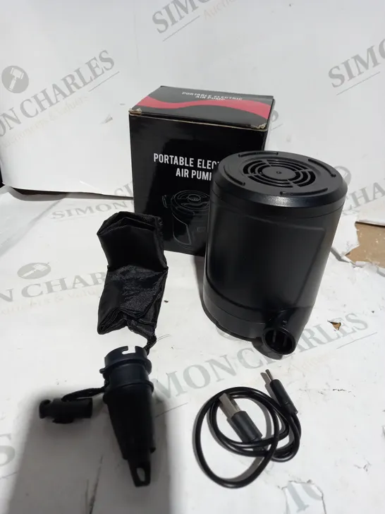 BOXED PORTABLE ELECTRIC AIR PUMP