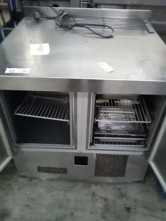 FOOD PREP STATION WITH UNDERCOUNTER FRIDGES