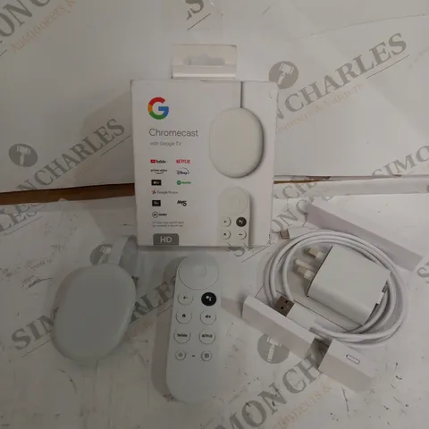 GOOGLE CHROMECAST DEVICE FOR TV - WHITE